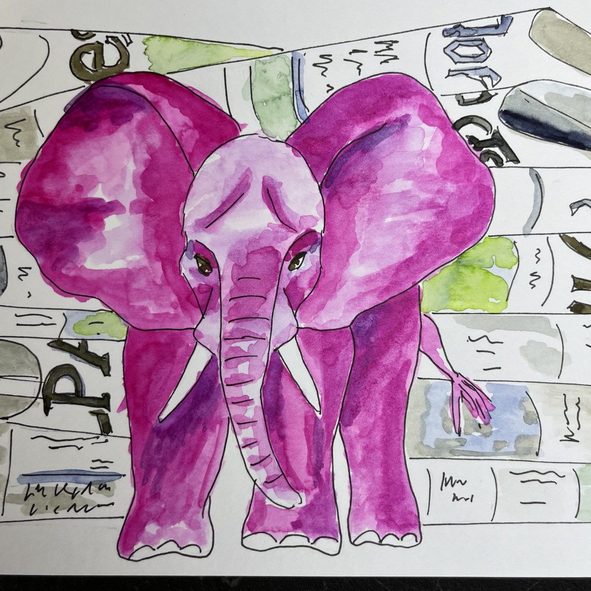 Der rosa Elefant, der dein Leben nicht&nbsp;verändert