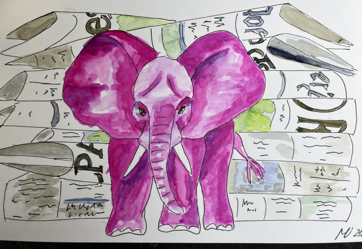 Der rosa Elefant, der dein Leben nicht&nbsp;verändert